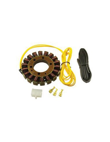 ELECTREX UZWOJENIE ALTERNATORA (STATOR) YAMAHA XV250 '88-'11, XT 600E '95-'02, XTZ660 '91-'98, SUZUKI LTF250/300, VZ800 '97-'04,