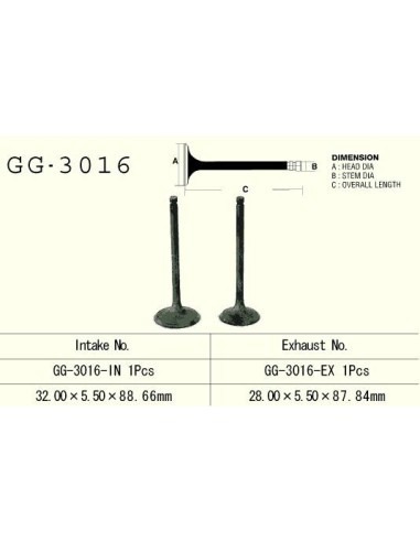 VESRAH ZAWÓR SSĄCY SUZUKI LT 230, LTZ 250 '04-'09, LTF 250 OZARK '02-'13 (OEM: 12911-05G00,12911-18A00) (1SZT.) (MADE IN JAPAN)