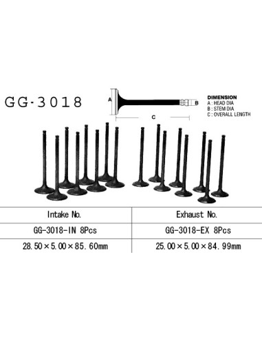 VESRAH ZAWÓR SSĄCY SUZUKI GSF 1200 BANDIT '97-02' GSXR 1100 '86-90' GSX 1100 F/G 88-93 (OEM-12911-06B02) (1SZT.) (MADE IN JAPAN)