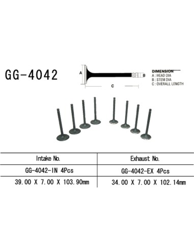 VESRAH ZAWÓR SSĄCY KAWASAKI ZR 1100 ZEPHYR (OEM: 12004-1107) (1SZT.) (MADE IN JAPAN)