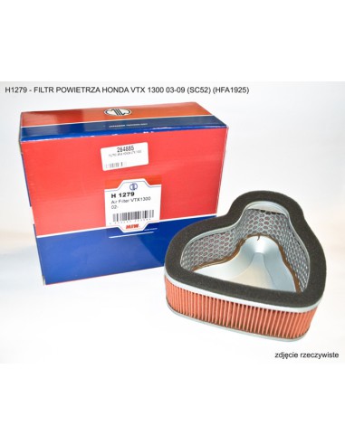 MIW (MEIWA) FILTR POWIETRZA HONDA VTX 1300 03-09 (SC52) (HFA1925) (OEM:17213-MEA-670)