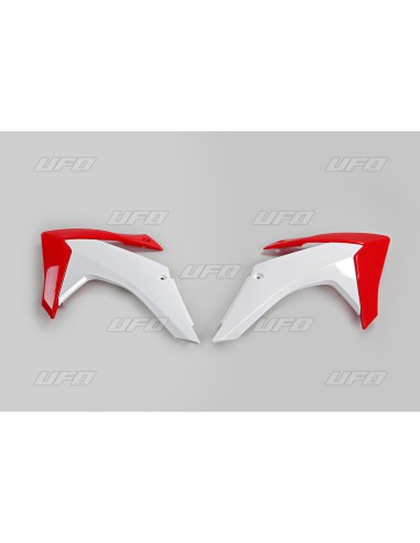 UFO OSŁONY CHŁODNICY HONDA CRF 230 15-21, KOLOR OEM (BIAŁY/CZERWONY)