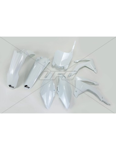 UFO KOMPLET PLASTIKÓW HONDA CRF 450 '13-'16, CRF 250R '14-'17 KOLOR BIAŁY(HO116E041)