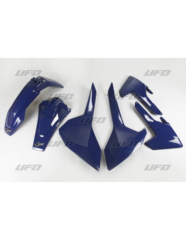 UFO KOMPLET PLASTIKÓW HUSQVARNA TE/TX 125/250/300 '17-19, FE 250/350/450/501 '17-19 KOLOR GRANATOWY (HU618E087)