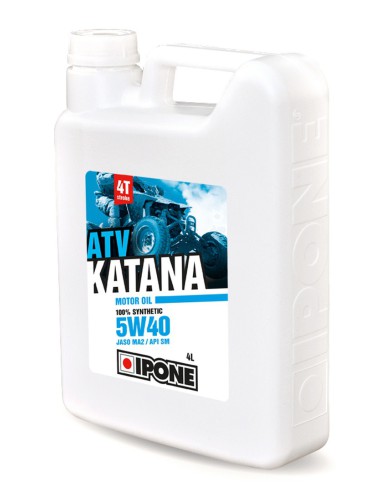 IPONE KATANA ATV 5W40 OLEJ SILNIKOWY 100% SYNTETYK 4L (ESTER, MA2) (AKC) (6)