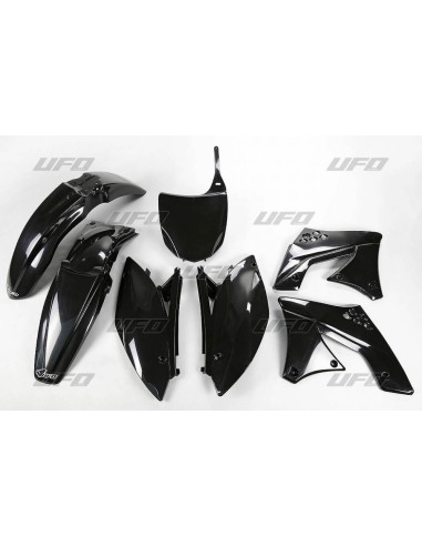 UFO KOMPLET PLASTIKÓW KAWASAKI KXF 250 '09-'12 KOLOR CZARNY (KA212E001)