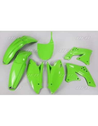 UFO KOMPLET PLASTIKÓW KAWASAKI KXF 250 '09- '12 KOLOR ZIELONY (KA212E026)