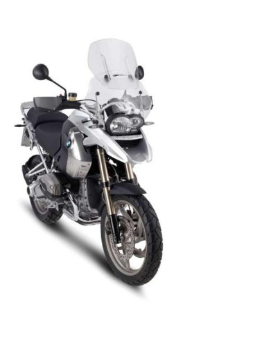 KAPPA SZYBA (DWUCZĘŚCIOWA KOMPLETNA) BMW R 1200 GS (04-12) REGULOWANA AIRFLOW PRZEZROCZYSTA