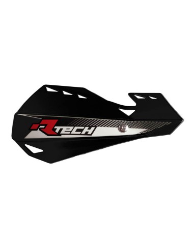 RACETECH (RTECH) OSŁONY RĄK (HANDBARY) DUAL EVO KOLOR CZARNY (Z MOCOWANIAMI DO KIEROWNICY)