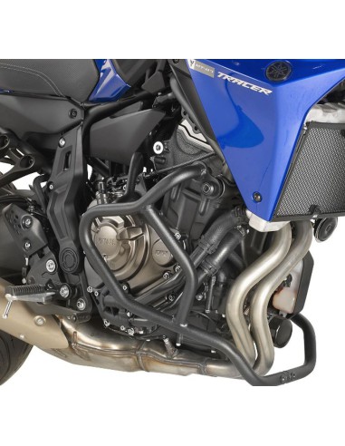 KAPPA GMOLE OSŁONY SILNIKA YAMAHA MT 07 TRACER (16-19), MT 07 (18-20) CZARNE