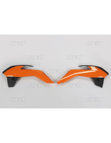 UFO OSŁONY CHŁODNICY KTM SX 85 '13-'17 KOLOR OEM (POMARAŃCZOWY/CZARNY)