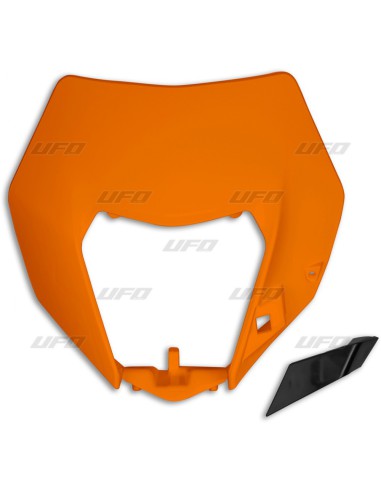 UFO OSŁONA LAMPY PRZÓD KTM EXC/EXCF 14-16 KOLOR POMARAŃCZOWY (WZÓR OEM)