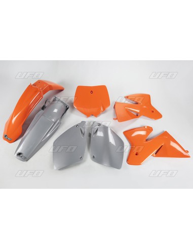 UFO KOMPLET PLASTIKÓW KTM SX/SXF 2000R '00 KOLOR OEM (POMARAŃCZOWY/GRAFITOWY) (KT500E999)