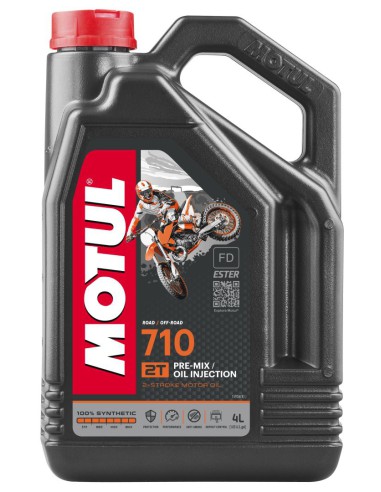 MOTUL OLEJ SILNIK 710 2T 4L (SYNTETYCZNY)