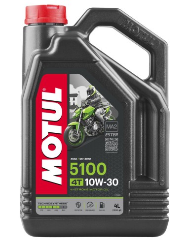 MOTUL OLEJ SILNIK 5100 4T ESTER 10W30 4L