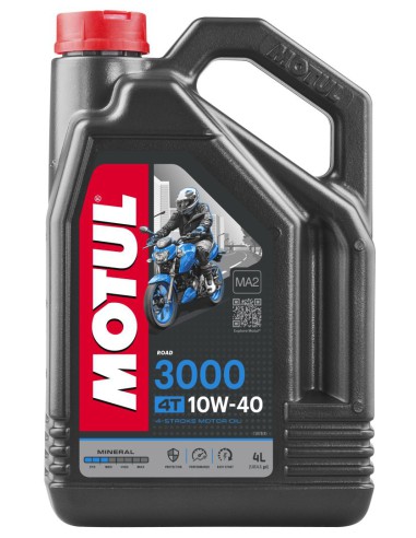 MOTUL OLEJ SILNIK 3000 4T 10W40 4L (MINERALNY)