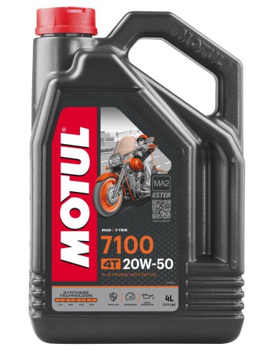 MOTUL OLEJ SILNIK 7100 4T 20W50 4L (SYNTETYCZNY)