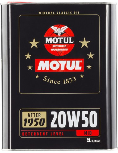 MOTUL CLASSIC MOTOR OIL 20W50 2L (NA ZAMÓWIENIE)