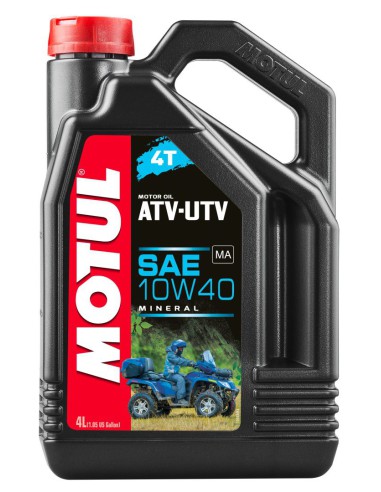 MOTUL OLEJ SILNIK QUAD ATV UTV 10W40 4L MINERALNY