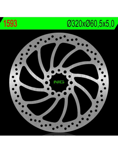 NG TARCZA HAMULCOWA PRZÓD KTM DUKE 390 17 RC 250/390 17 (320X60,5X5,0MM)