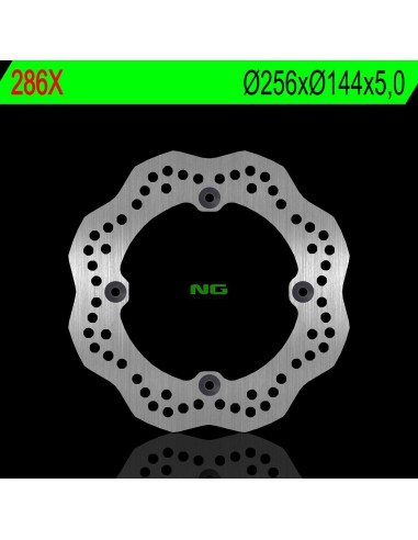 NG TARCZA HAMULCOWA TYŁ HONDA XRV 750, XL 1000V, CBR 1100XX (256X144X5,00MM) (4X10,5MM) WAVE