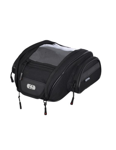 OXFORD TORBA NA ZBIORNIK MOTOCYKLA TANK BAG F1 MINI TANK 7L MAGNETIC (MAGNES) KOLOR CZARNY POJEMNOŚĆ 7L (ZASTĘPUJE OL430)