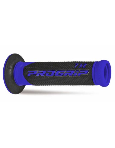 PROGRIP MANETKI PG732 ROAD (22+25MM, DŁ.125MM) KOLOR NIEBIESKI/CZARNY (DWUSKŁADNIKOWE) (732-150) (PG732/2)