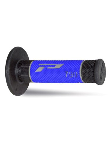 PROGRIP MANETKI PG790 OFF ROAD (22+25MM, DŁ.115MM) KOLOR SZARY/CZARNY/NIEBIESKI (TRÓJSKŁADNIKOWE) (790-232) (PG790/5)