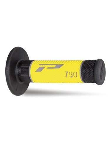 PROGRIP MANETKI PG790 OFF ROAD (22+25MM, DŁ.115MM) KOLOR SZARY/CZARNY/ŻÓŁTY (TRÓJSKŁADNIKOWE) (790-230) (PG790/11)