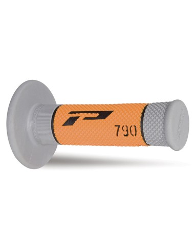 PROGRIP MANETKI PG790 OFF ROAD (22+25MM, DŁ.115MM) KOLOR CZARNY/SZARY/POMARAŃCZOWY (TRÓJSKŁADNIKOWE) (790-240) (PG790/2)