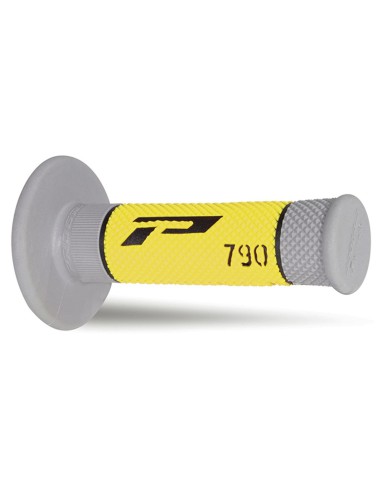 PROGRIP MANETKI PG790 OFF ROAD (22+25MM, DŁ.115MM) KOLOR CZARNY/SZARY/ŻÓŁTY (TRÓJSKŁADNIKOWE) (790-236) (PG790/10)