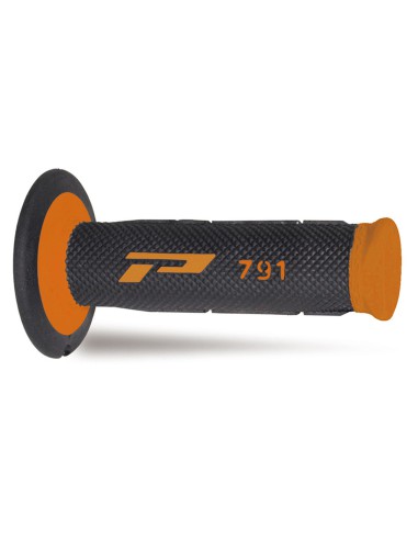 PROGRIP MANETKI PG791 OFF ROAD (22+25MM, DŁ.115MM) KOLOR POMARAŃCZOWY/CZARNY (DWUSKŁADNIKOWE) (791-201) (PG791OR/BK)