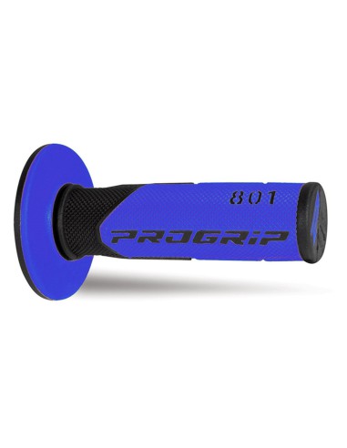 PROGRIP MANETKI PG801 OFF ROAD (22+25MM, DŁ.115MM) KOLOR CZARNY/NIEBIESKI (DWUSKŁADNIKOWE) (801-146) (PG801/10)