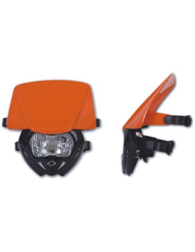 UFO LAMPA PANTHER DUAL KOLOR CZARNY/POMARAŃCZOWY