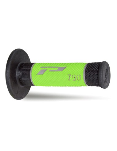 PROGRIP MANETKI PG790 OFF ROAD (22+25MM, DŁ.115MM) KOLOR SZARY/CZARNY/ZIELONY (TRÓJSKŁADNIKOWE) (790-231) (PG790/9)