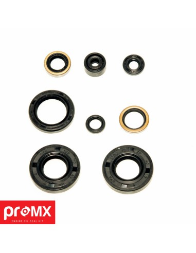 PROMX PROMOCJA KOMPLET (ZESTAW) USZCZELNIACZY SILNIKOWYCH KAWASAKI KX 65 (00-10) (8SZT.)