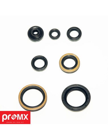 PROMX PROMOCJA KOMPLET (ZESTAW) USZCZELNIACZY SILNIKOWYCH SUZUKI RM 125 (04-10) (7SZT.)