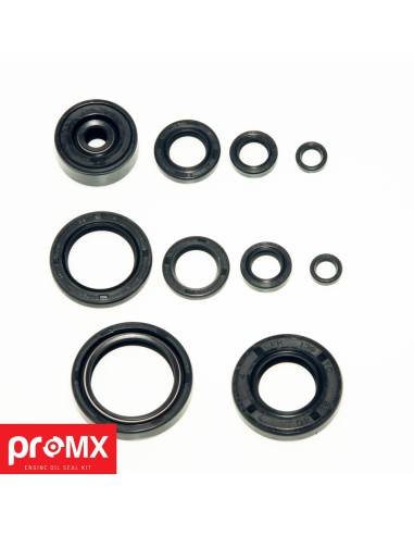 PROMX PROMOCJA KOMPLET (ZESTAW) USZCZELNIACZY SILNIKOWYCH YAMAHA YZ 125 (93-97) (10SZT.)