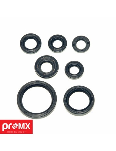 PROMX PROMOCJA KOMPLET (ZESTAW) USZCZELNIACZY SILNIKOWYCH YAMAHA YFM 660 GRIZZLY '02-'08 (7 SZT.)