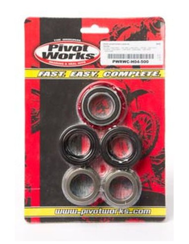 PIVOT WORKS ZESTAW ŁOŻYSK Z TULEJKAMI WODOSZCZELNYMI KOŁA TYLNEGO HONDA CRF 25R 04-08/ CR 125R 02-07/ CRF 450R 02-08