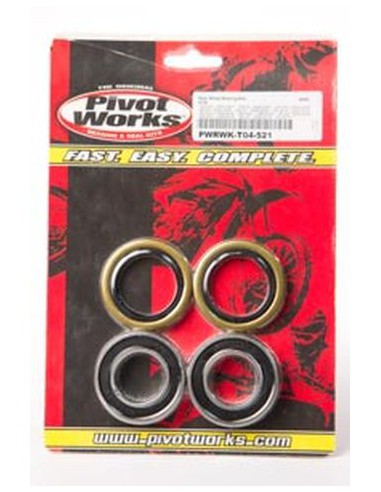 PIVOT WORKS ŁOŻYSKA KOŁA TYLNEGO Z USZCZELNIACZAMI KTM SX/SXF 125/250/350/450 '98-'23 , EXC/EXCF 125/250/300/350/450 '98-'23