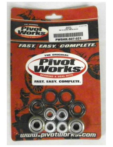 PIVOT WORKS ZESTAW NAPRAWCZY AMORTYZATORA TYLNEGO (CENTRALNEGO) SUZUKI RM 125 (92-95)