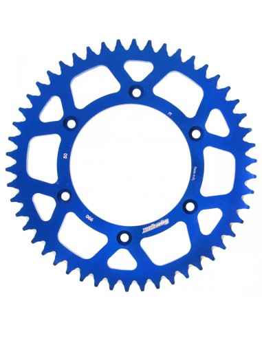 SUPERSPROX ZĘBATKA TYLNA ALUMINIOWA 7075-T6 (ERGAL) 899 50 KTM SX/EXC (JTR897.50) KOLOR NIEBIESKI