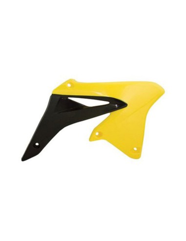 RACETECH (RTECH) OSŁONY CHŁODNICY SUZUKI RMZ 250 (07-09) KOLOR ŻÓŁTY OEM (CVRMZGI2507) (SU04901102)