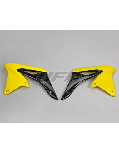 UFO OSŁONY CHŁODNICY SUZUKI RMZ 250 '10-'17 KOLOR ŻÓŁTY/CZARNY