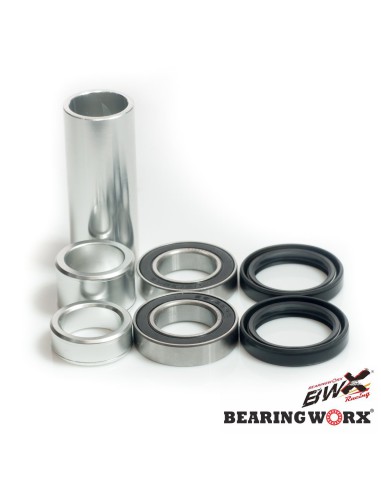 BEARING WORX ŁOŻYSKA KOŁA PRZEDNIEGO Z USZCZELNIACZAMI I TULEJKAMI SUZUKI RMZ 250 07-16, RMZ 450 05-16, YAMAHA YZF 250 14-18,