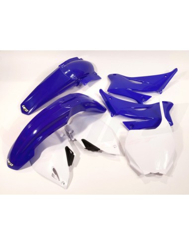 UFO KOMPLET PLASTIKÓW YAMAHA YZF 250 '06-'09, YZF 450 '06-'09 KOLOR OEM (BIAŁY/NIEBIESKI) (YA305E999)