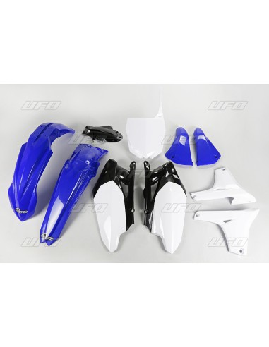 UFO KOMPLET PLASTIKÓW YAMAHA YZF 450 '11-'12 KOLOR OEM (NIEBIESKI/BIAŁY/CZARNY) (YA311E999)