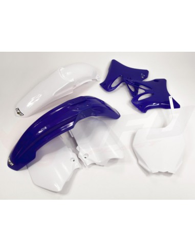 UFO KOMPLET PLASTIKÓW YAMAHA YZ 125 / 250 '06-'14 KOLOR OEM '13-'14 (NIEBIESKI/BIAŁY) (YA314E999)