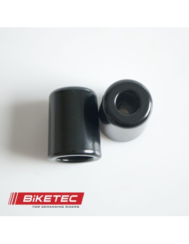 BIKETEC KOŃCÓWKI/CIĘŻARKI KIEROWNICY KAWASAKI (PATRZ OPIS DODATKOWY) KOLOR CZARNY 2404020000, OEM: 13042-5002